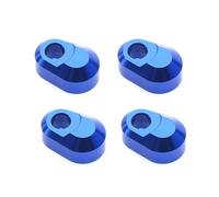 MKIUYVD RC Coche Piezas para TRAXXAS 1/5 para X-MAXX 6S 8S 1/6 para XRT 8S 1/10 para MAXX RC Accesorios Actualización De Automóviles 4 Piezas Retenedor De Pasador De Suspensión Metal(Blue)
