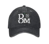 MKJDFTYU Doom Baseball Gorra de Béisbol Vintage Lavado Retro Conan Barbaro Thulsa Serpiente Tocado Hombre Mujeres Actividades al Aire Libre Gorra Blanda