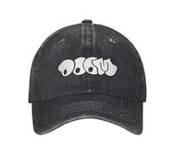 MKJDFTYU Logo de MF Doom, Hombres, Gorras de béisbol Femeninas, Gorras de algodón desgastadas, Gorra clásica de Actividades al Aire Libre para Regalo Gorra Snapback