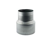 MKK - 18112-001 - Reductor Reductor Aluflex Tubo Flexible Ventilación Tubo en espiral Galvanizado 100-080