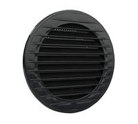 MKK Lüftungsgitter rund Insektenschutz Anthrazit Ø 110 mm