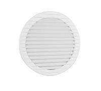 MKK Rejilla de ventilación, Blanco, Ø 160 mm