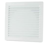 MKK Rejilla de ventilación, Blanco, Ø 100 mm