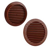 MKK Rejilla de ventilación, Rojo ladrillo, Ø 125 mm