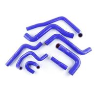 MKKDYC Refrigerante Manguitos Compatible con VW para Golf para GTI MK2 1.8 8V 1987 1988 1989 1990 1991 Kit De Mangueras De Calentador De Radiador De Silicona 8 Piezas 3 Capas(Blue)