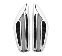 MKKHUYLBCM Luz Señal Giro Espejo LED Posición Lateral Para Coche Luz Giro 12 V Forma Hoja Resistente Al Agua Indicador(Amarillo)