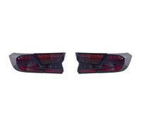 MKKHUYLBCM Luz Señal Giro Espejo Para A&ccord 10.ª Generación 2018-2020 Conjunto Luces Traseras DRL Freno Con Señal Giro Secuencial LED(Smoked)