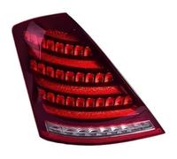 MKKHUYLBCM Luz Señal Giro Espejo Para B&ENZ Para Clase S W221 2006-2013 LED Circulación Diurna Intermitentes Dinámicos Luces Traseras(06-08 Red)