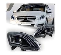 MKKHUYLBCM Luz Señal Giro Espejo Para B&ENZ W251 2010-2017 V251 Para R Class R320 R350 R500 Luces Coche DRL Faros Delanteros Lente De Proyector LED