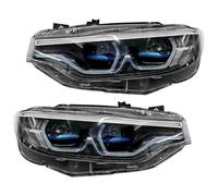 MKKHUYLBCM Luz Señal Giro Espejo Para B&MW Para Serie 4 F32 2013-2020 LED F36 M4 Refit Conjunto De Luces De Circulación Diurna LED(A For 2013-2015)
