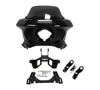 MKKHUYLBCM Luz Señal Giro Espejo Para LOW RIDER ST Para FXLRST Para DIABLO 2022 2023 Faro De Motocicleta Carenado Parabrisas Con Soporte