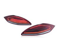 MKKHUYLBCM Luz Señal Giro Espejo Para Panamera 970.1 2010-2013 Luces Intermitentes Dinámicas Arranque LED Traseras(rojo)