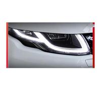 MKKHUYLBCM Luz Señal Giro Espejo Para Range Para Rover Para Evoque 2013-2017 LED DRL Intermitente Luz Alta Carretera Lente Proyector Angel Eye