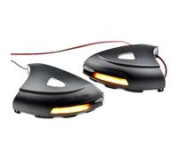 MKKHUYLBCM Luz Señal Giro Espejo Para VW Para Sharan Para T&iguan 2008-2016 Luces Dinámicas Para Retrovisor Izquierdo Derecho Coche Luz LED Repetidora