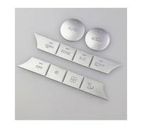 MKKHUYLBCM Pegatinas Coche para C CLS GL GLK ML C218 W204 W166 Embellecedor Botón Aire Acondicionado para Consola Central Coche 10 Piezas