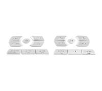 MKKHUYLBCM Pegatinas Coche para Jaguar XF 2012-2015 Cubierta Botón Multimedia Control Central Aire Acondicionado