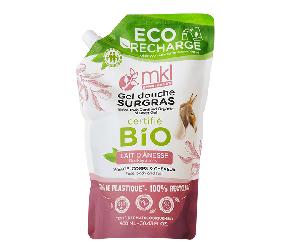 MKL Green Nature Eco-recarga Orgánica** Gel de Ducha de Leche de Burra 900ml