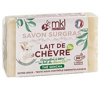 MKL Green Nature Jabón orgánico de leche de cabra Surgras Té Sencha, 100 g