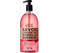 Mkl - Jabón líquido de Marsella Rosa de Damasco 1000 ml