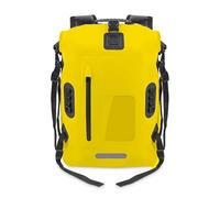 MKLHAVB Bolsa Estanca Mochila de Pesca Impermeable 30 l, Ideal for natación, río, Trekking, con Cebo, Buceo, Rafting, Kayak(Yellow)