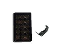 MKLHAVB luz de Freno de Coche For Car Auto Motorcycle Universal 1 2V F1 Style Led Brake Stop Light Triangle 20 DIRIGIÓ Rear Tail Light Reverse Safety Strobe Lamp (Emitting Color : 1)