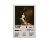 MKLYUA Ethel Cain - Póster de la hija del predicador de Ethel Cain, decoración clásica, impermeable, pintura de decoración universal, para regalar a amigos, profesores, 30 x 45 cm, estilo sin marco