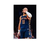 MKLYUA Jalen Brunson- Póster de lienzo clásico para decoración de mural, resistente al agua, a la decoloración, universal, para regalar a amigos, profesores, 50 x 75 cm, estilo sin marco