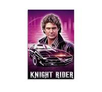 MKLYUA Póster de Knight Rider, lienzo clásico, decoración impermeable, mural, arte universal, pintura para regalar a amigos, profesores, 30 x 45 cm, estilo sin marco