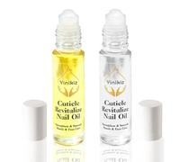 MKNZOME 2Pcs Aceite Cuticulas Uñas, Aceite para Cuticulas Roll-on, Tratamiento de uñas para manos y uñas, Aceite de Cuticulas Uñas para Reparar Cutículas Agrietadas y Secas, Hidratación Nutritiva