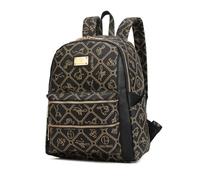 MKP COLLECTION Mochila de moda para mujer, con múltiples bolsillos, antirrobo, mochila de viaje, bolsa de hombro, juego de 2 piezas, Negro/Negro-n, M