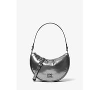MKPochette transformable Kyla pequeño metalizado acolchado - Gris - Michael Kors ONE SIZE
