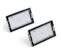 MKptopia 2 piezas luces LED para matrícula compatibles con L-and R-over Free-lander/2 Dis-covery 3/4 R-ang Ro-ver S-port LR2/3/4 L320