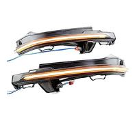 MKptopia LED dinámica de señal de giro intermitente secuencial espejo lateral lámpara de luz indicadora Compatible con Au-di Q5 FY 2018 2019 Q7 4M 2016 2017 2018