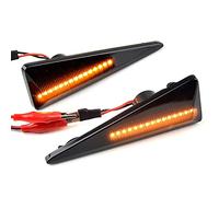 MKptopia Marcador lateral indicador de señal de giro LED luces dinámicas Compatible con Re-nault Me-gane MK2 CC Es-pace MK4 escénico MK2 vien-to Ava-ntime Th-alia