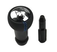 MKptopia Pomo de la palanca de cambios de cuero compatible con Peu-geot 106 107 205 206 207 306 307 308 Cit-roen-línea azul