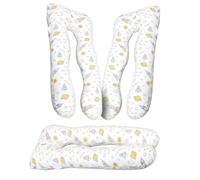 MKS Cojín infantil para la cama y dormir 60x120cm | Cojín para dormir de lado para niños | Cojín antiestrés para la cabeza de niños | Cojín de confort para el manejo del estrés | Cojín para niños