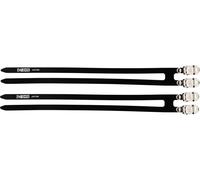 MKS Correas de pedal FIT Alpha SPIRITS 2-buckle negro one_size