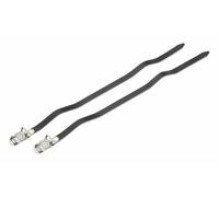 MKS Correas para Puntera Cuero 420mm Largo Negro