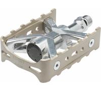 MKS ESPRIT Montaña Pedales 9/16 Calapiés Broche Compatible Aleación Plata