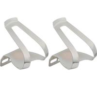 MKS Ganchos de pedal Half Clip gris one_size