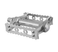 MKS (Mikashima Seisakusho) Sylvan Gordito Pedal, Plata, 94 x 85 mm (PDL20601)
