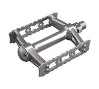 MKS (Mikashima Seisakusho) Sylvan Gordito Pedal, Plata, 94 x 85 mm (PDL20601)