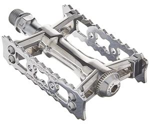 MKS (Mikashima) Silvan Touring Next Pedal, Plateado, Juego Izquierdo y Derecho