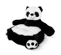 MKS Panda Silla de peluche, sofá infantil de felpa suave panda para niños pequeños, reposabrazos para niños y niñas, silla de sofá infantil, compañero para leer, relajarse y abrazar