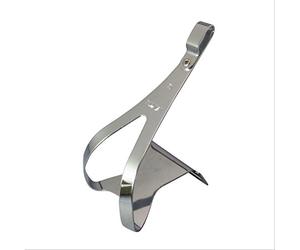 Mks RD STL - Clips para Dedos, Color Plata, tamaño X-Large