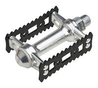 MKS Sylvan Stream Pedals, Silver/Black (Japan Import)