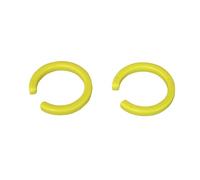 Mks Clip C para Pedales Ezy Pieza de Repuesto, Adultos Unisex, Amarillo, One Pair