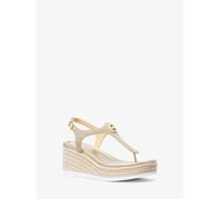 MKSandalia de dedo Val de malla de cadena brillante con cuña - Dorado - Michael Kors EU 41