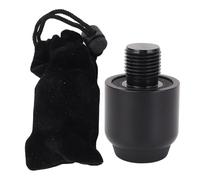 MKSDJFKA Billiard Cue Extension for Predator, Aluminum Pool Cue Extender, 1.1 Inch Diameter with Bumper, Quick Installation and Enhanced Weight for Professional Pool Game Practice