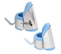 MKSDJFKA Botas Colgantes antigravedad, Zapatos de Entrenamiento al revés para Fitness y Terapia, Botas de inversión EVA de aleación de Aluminio con Ganchos de Acero Inoxidable para